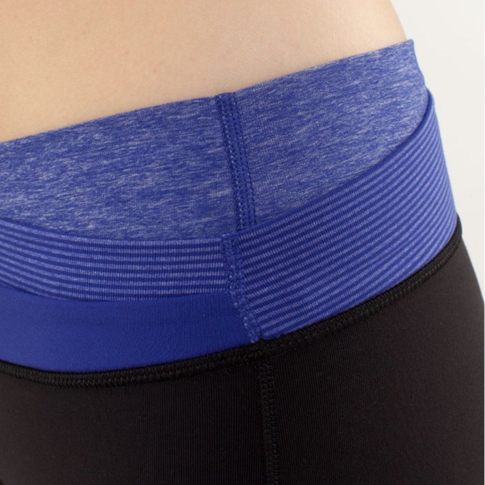 Lululemon Astro Pant Black/Tonka Stripe Pigment Blue 8 - Picture 6 of 16